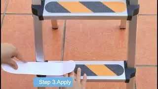 Anti Slip Tape,Non Slip Pre-Cut Strips, Treads Safety Non Skid Adhesive Strips for Ladder