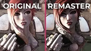 Borderlands &ndash; Original vs. Remaster GOTY Graphics Comparison & Frame Rate Test