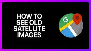 How To See Old Google Maps Satellite Images Tutorial