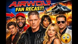 AIRWOLF Reboot Fan Cast 🤯 #airwolf 