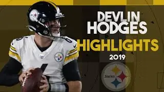 Devlin Hodges Highlightsᴴᴰ 2019 Season | Pittsburgh Steelers Highlights | Devlin Hodges Fantasy