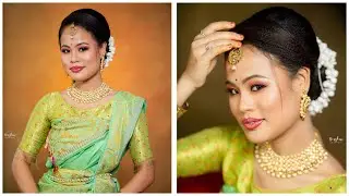 Class demonstration || bodo bridal looks || Bijayata Boro makeup studio and academy ||