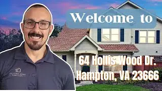 BEAUTIFUL TOWNHOME FOR SALE!!! 64 Hollis Wood Dr. Hampton, VA 23666