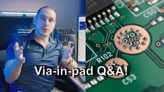 Vias on vias on vias (in pad) | PCB Design Office Hours #10 With Zach Peterson