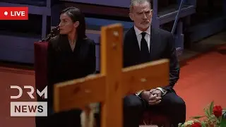 LIVE: Spain&rsquo;s Royals Attend Funeral Mass For Train Crash Victims | DRM News