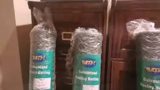 MTB Galvanized Hexagonal Poultry Netting Chicken Wire (EPISODE 2874) Amazon Prime Unboxing