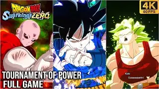 DRAGON BALL: Sparking! ZERO - Tournament of Power ARC Universe 7 Vs 11 FULL Gameplay (4K60fps)