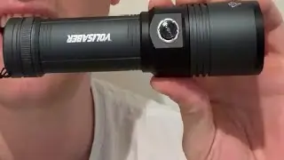 VOLISABER Flashlight Rechargeable 1500 High Lumens with Ignition Lens Review