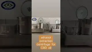 EEC series ethanol extraction centrifuge for CBD oil