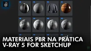 Criando Materiais Realistas PBR na Prática | V-RAY 5