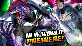 NEW WORLD PREMIERE DINO CARDS❗ GMX DINOSAUR DECK Post Burst Protocol | EDOPRO Replays