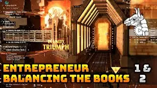 EVE ONLINE (15) Entrepreneur: Balancing The Books 1 & 2 Transport the Data Sheets, Salvage Black Box