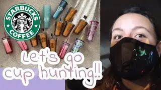 STARBUCKS TUMBLER CUP HUNTING FOR SPRING 2021 COLLECTION!! | IAmNikkieG