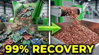 Industrial E-Waste Solutions by ERS &ndash; PCB Crushing and Separation Technology