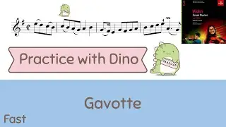(Fast) Gavotte ABRSM 2024 Violin grade 2 (A2)