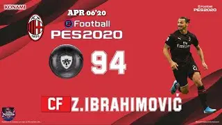 AC MILAN NEXT CLUB SELECTION ( APR. 06-4-2020 ) MAX RATINGS | PES 2020 MOBILE