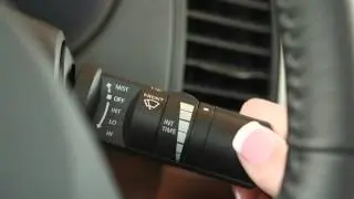 2012 NISSAN Frontier - Windshield Wiper and Washer Controls