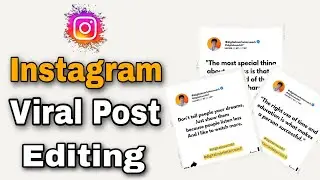 Twitter Viral Post//How To Create Instagram Training Feed Post//Growth Your Instagram Engagement