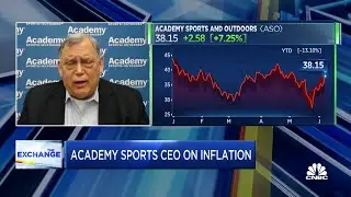 Inventory's up 9% from 2019, but sales are up 35% over same year, says Academy Sports CEO Ken Hicks