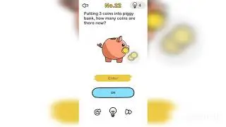 #brainoutlevel22 #brainoutgame . Q) how many coins are there?