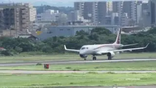20160909 MRJ 1号機 (JA21MJ) テストフライト（タクシー&テイクオフ）