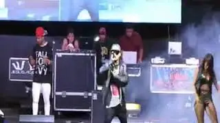 Alex el var&oacute;n - noche de reggaeton en la feria la guaira Venezuela