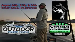 2024 West Coast Championship and Yak-A-Bass Chris Laird Memorial Kayak Tournament.  Clear Lake, Ca