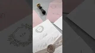 Letterpress Wedding Invitations | Prettiest Pixel