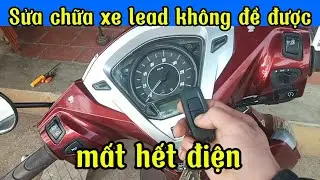 Sửa chữa xe lead 125 kh&ocirc;ng đề được 