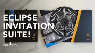 Moody Solar Eclipse Party Invitation Suite – Paper Inspiration No. 586
