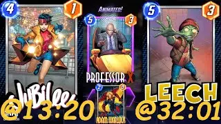 MARVEL SNAP Jubilee Deck Making Methodology Adding Jubs And Leech To The Deck New Kids On The Block!