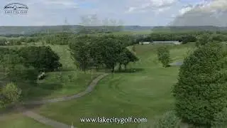 Lake City Golf Club in Lake City, Minnesota - Aerial Drone Flyover (2022)