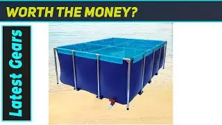 Amazing Koi Pond? Durable PVC Breeding Pool First Look!