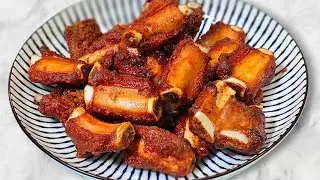ឆ្អឹងជំនីជ្រូកចៀនទឹកត្រី ពណ៌ស្អាតក្លិនឈ្ងុយរសជាតិឆ្ងាញ់ Delicious food channel 