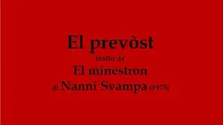 El prev&ograve;st - Nanni Svampa