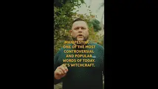 CHRISTIANS BEWARE! 🚨 MANIFESTING IS WITCHCRAFT. #shorts #jesus #bible