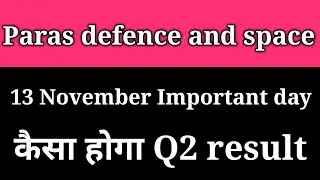 Paras defence share latest news।। Paras defence stock latest news।। Paras defence target price।।