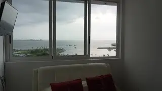 Apartamento Bay View Tower Avenida Balboa, Panam&aacute;, Full Amoblado