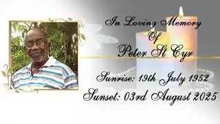 Celebrating The Life Of Peter St Cyr