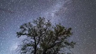 4K Night Sky | Mesmerizing Stars & Scenic Drive