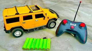 RC Hummer Car | UNBOX & TEST!! Remote Control RC Car | Shamshad Maker!!