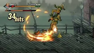 Streets of Rage 4 - Mania+ (Story) - SoR4 Axel - Old Pier (Stage 4)