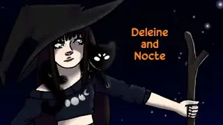 Deleine the Witch, and Her Cat Nocte