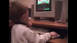 Dakota Learns The Computer