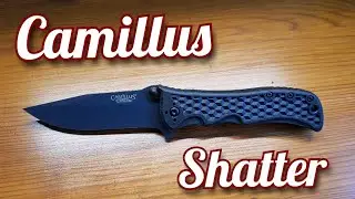 ✔ CAMILLUS Knifes: SHATTER: Scharfe Klinge - geiler Griff: ein Messer mit Pfiff ;) | Taschenwerkzeug