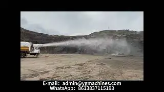Mobile Dust Suppression Truck | Water Spray Vehicle by YG Machinery