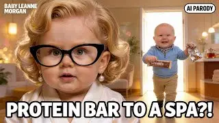 My Husband Brought a Protein Bar&hellip;To a Spa | Baby Leanne Morgan (AI Parody/Fan Animation)