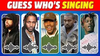 Guess Who's singing Rap edition | Random Rap Songs Quiz 2025 | Eminem, Tyler, Ye, Kdot, Juice wrld