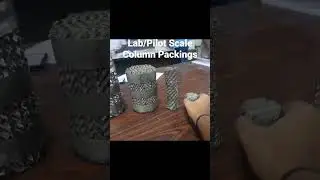 Lab scale and Pilot scale Column Packings!