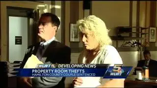 Former property room manager, wife sent to prison